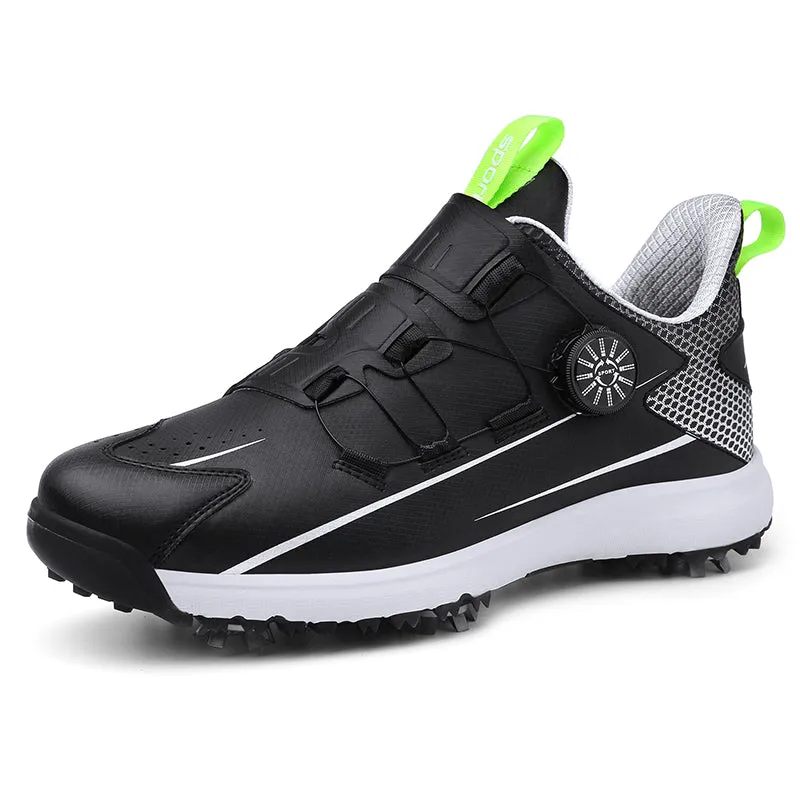 Premium Quality BOA Golf Shoes Waterproof Spiked Golf Trainers  | 666A