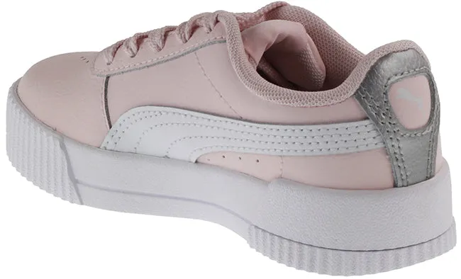 Puma Trainers Kids Carina L Rosewater White