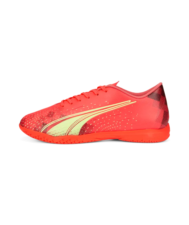 Puma Ultra Play Indoor Soccer Shoes 106910 03  FIERY CORAL-FIZZY LIGHT