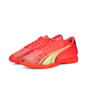 Puma Ultra Play Indoor Soccer Shoes 106910 03  FIERY CORAL-FIZZY LIGHT