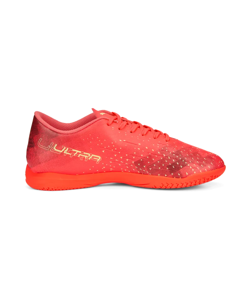 Puma Ultra Play Indoor Soccer Shoes 106910 03  FIERY CORAL-FIZZY LIGHT