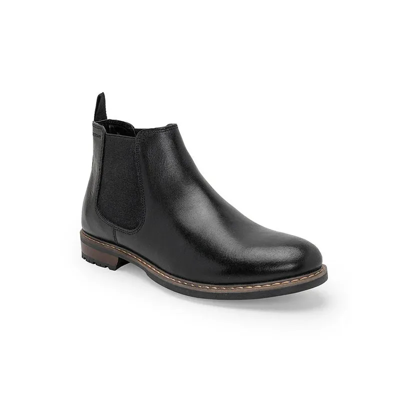 Red Tape Genuine Leather Chelsea Boots for Men | Soft Cushioned Insole, Slip-Resistance, Dynamic Feet Support, Arch Support & Shock Absorption