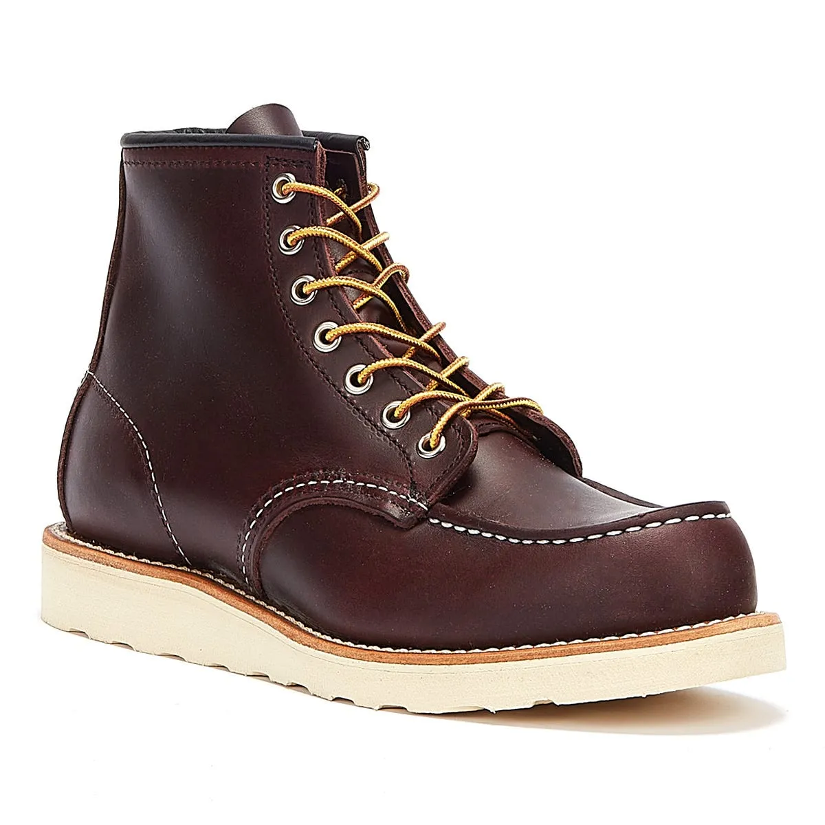 Red Wing Shoes Classic Moc Toe Excilbur Mens Black Cherry Boots