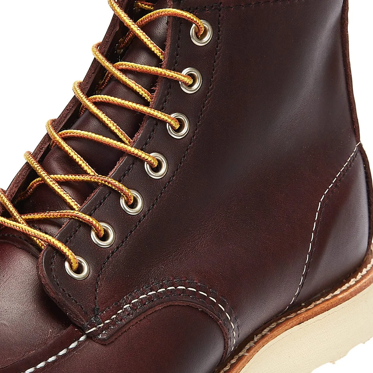 Red Wing Shoes Classic Moc Toe Excilbur Mens Black Cherry Boots