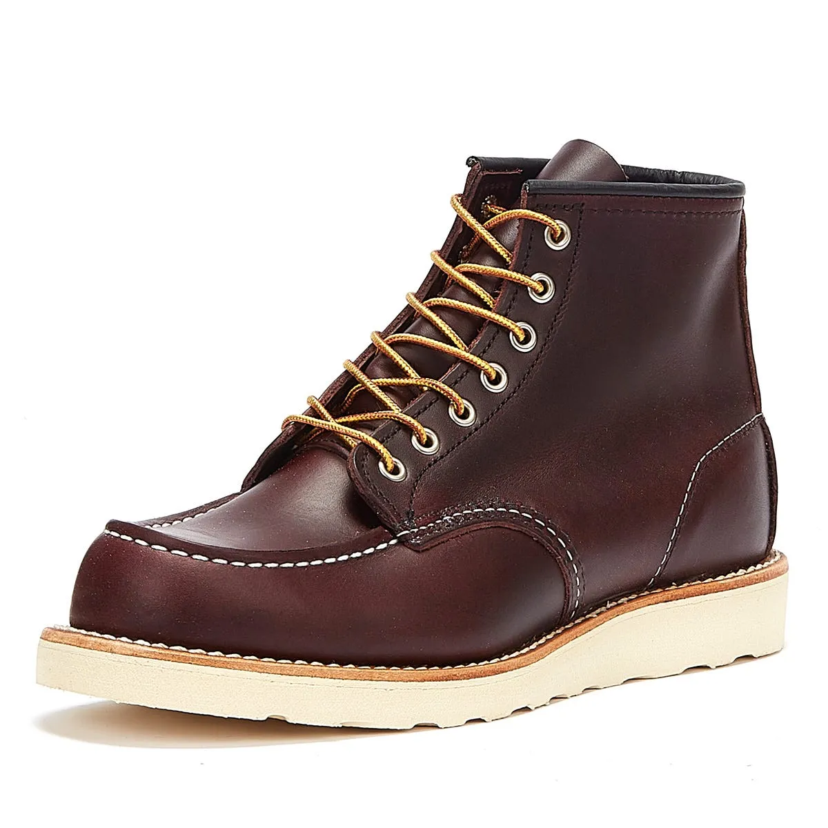 Red Wing Shoes Classic Moc Toe Excilbur Mens Black Cherry Boots