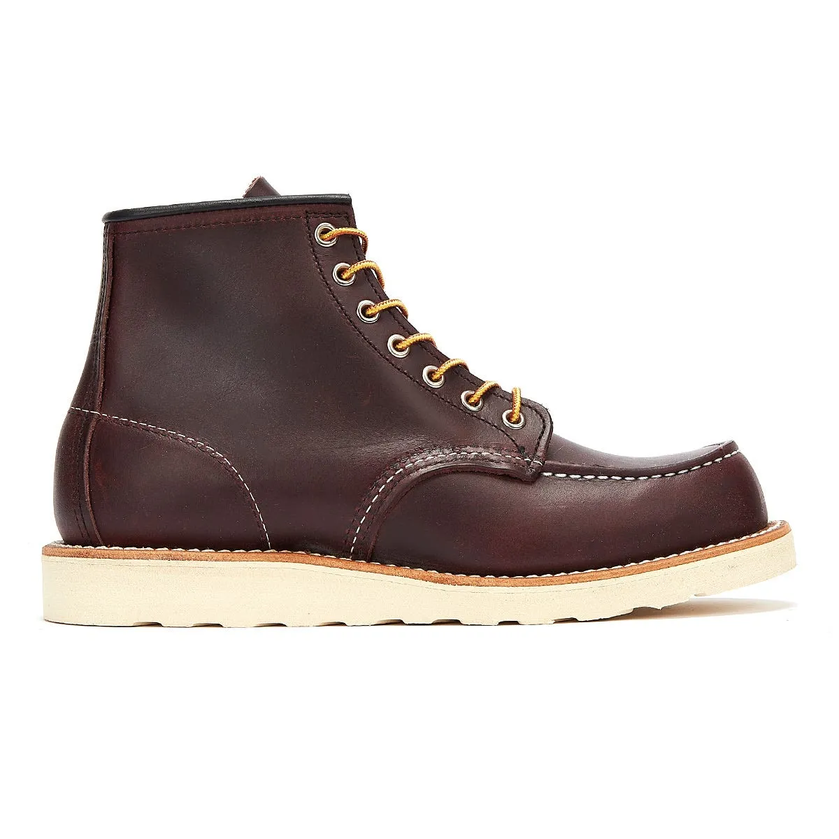 Red Wing Shoes Classic Moc Toe Excilbur Mens Black Cherry Boots