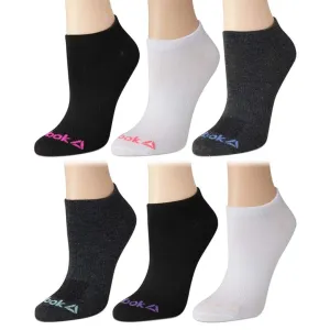 Reebok Athletic Performance Low Cut Socks Womens 10 Pack - BLKPNK