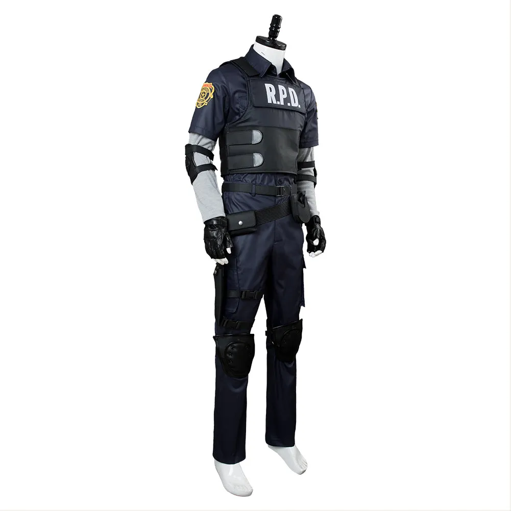 Resident Evil re4 Leon Scott Kennedy RPD Outfit Cosplay Costume