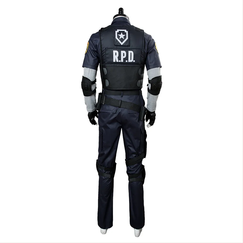 Resident Evil re4 Leon Scott Kennedy RPD Outfit Cosplay Costume