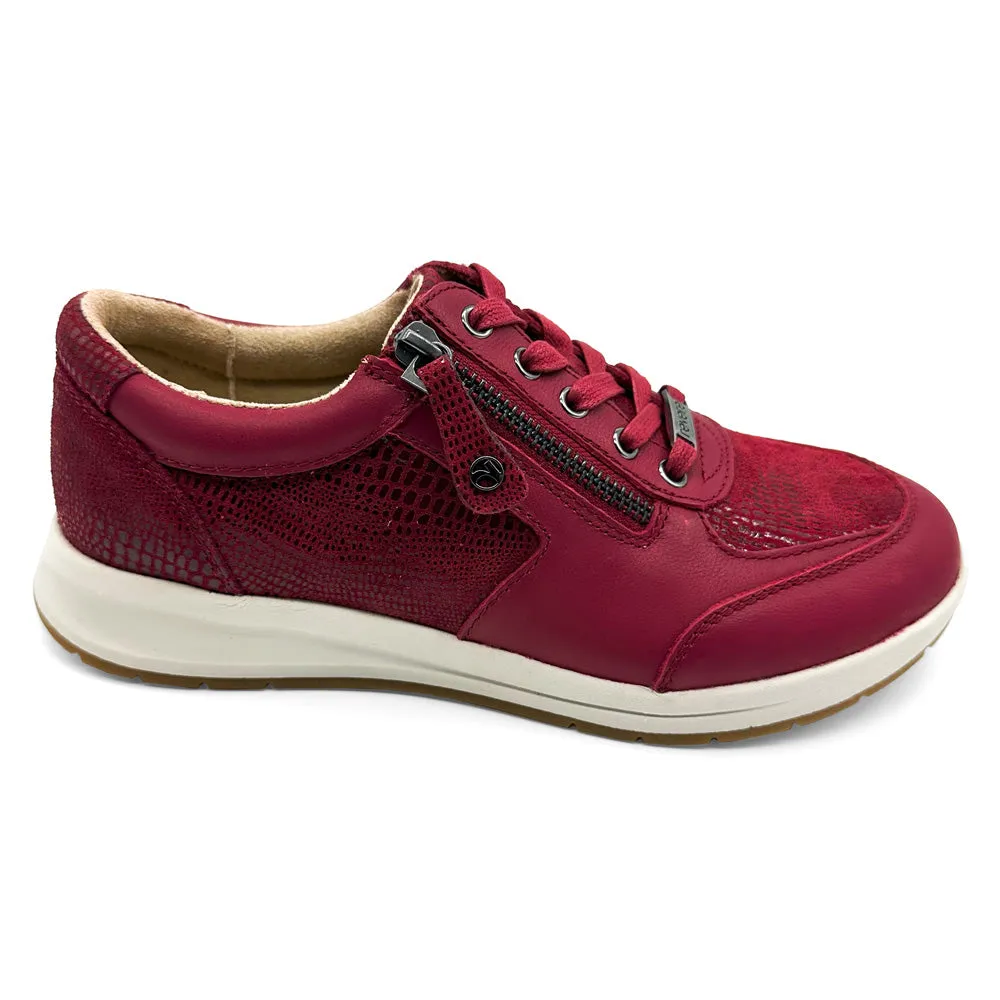 Revere Women's Boston Medium Cherry Lizard