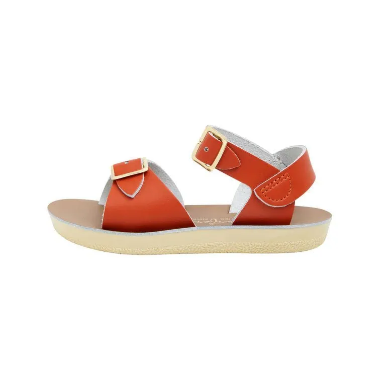 Salt-Water Sandals: Surfer Paprika Kids Sandals