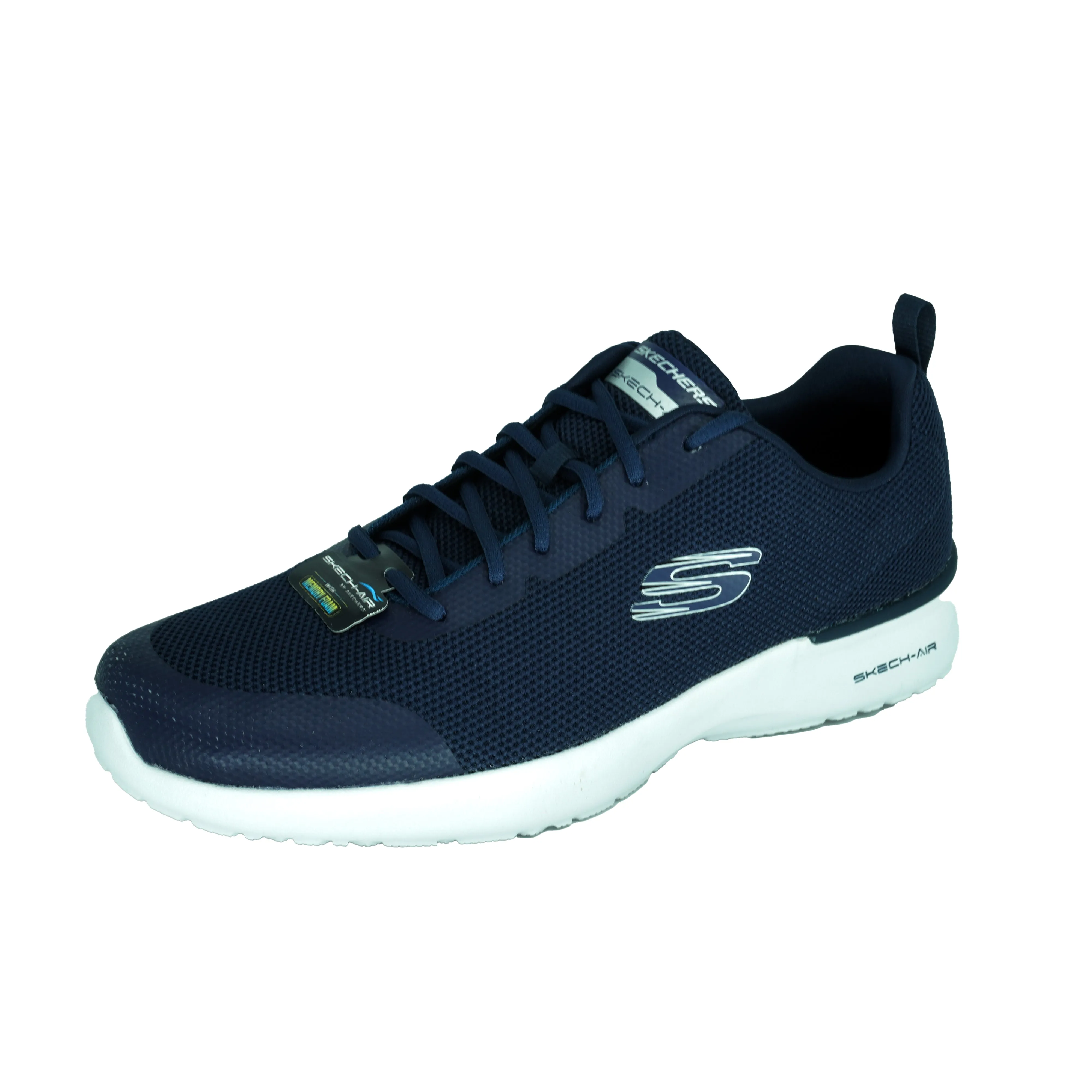 Skechers Men's Memory Foam Air Dynamight Winly Sneakers Navy Blue Size 14