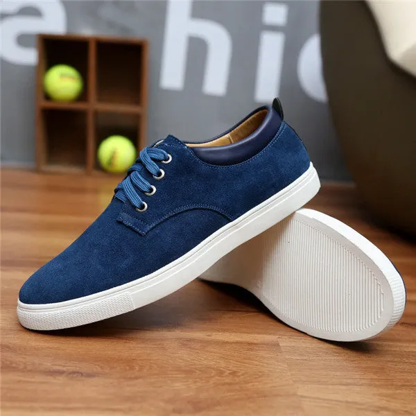 Suede men Casual canvas shoes