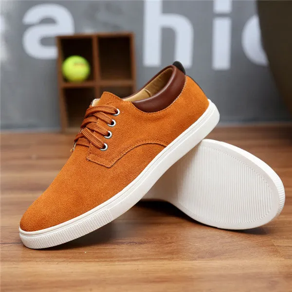 Suede men Casual canvas shoes