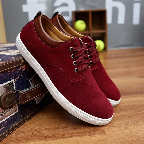 Suede men Casual canvas shoes