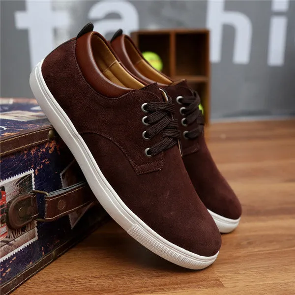 Suede men Casual canvas shoes