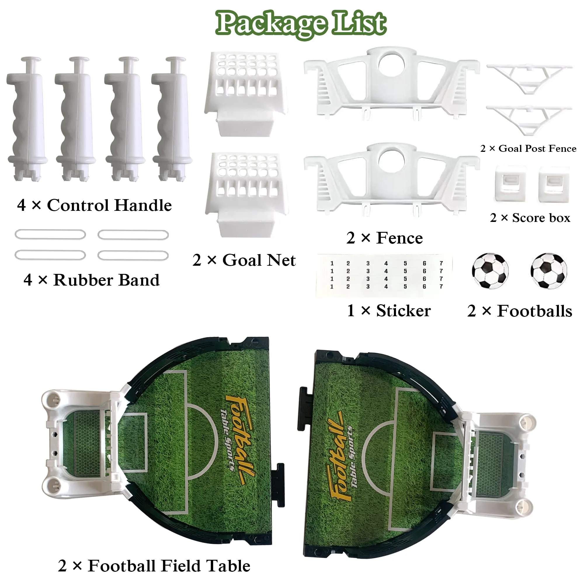 TASSINO, FIND A WAY OR MAKE ONE Football Toys For Kids, Indoor Mini Tabletop Soccer Game, 2 Players Interative Hand Football Sport Game, Boys Girls Party Gifts, Family Gathering Toys