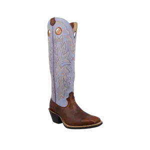 Twisted X Women's Buckaroo Mocha Perrywinkle Boot