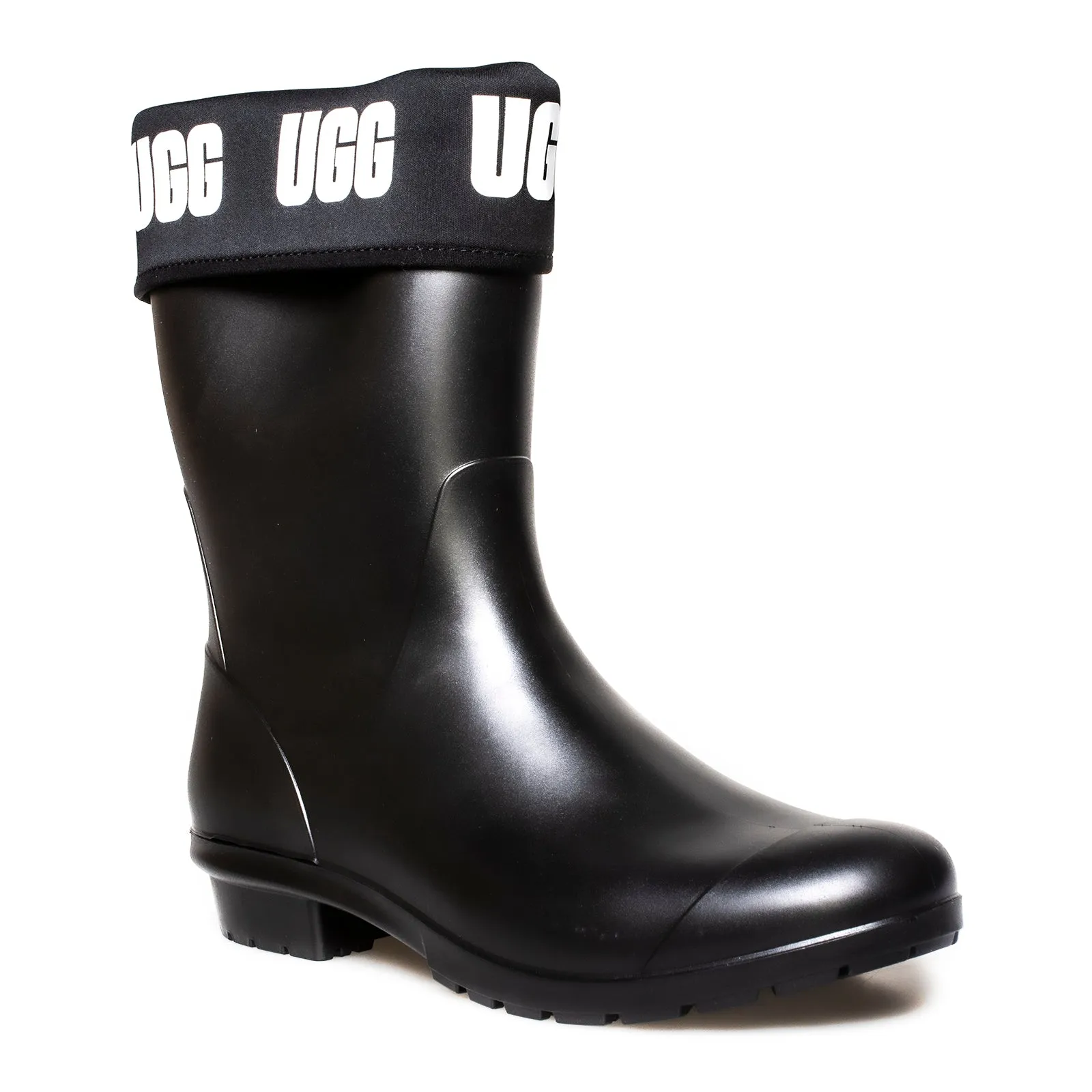 UGG Sienna Matte Graphic Black Boots - Women's