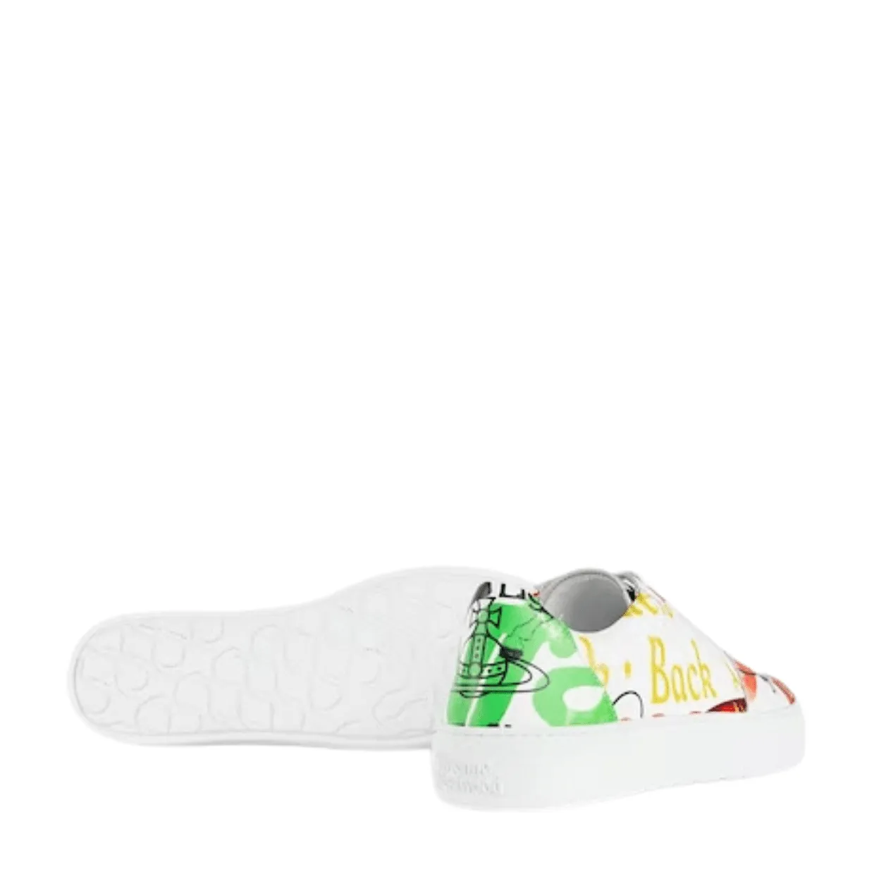 Vivienne Westwood Artsy White Low Tops