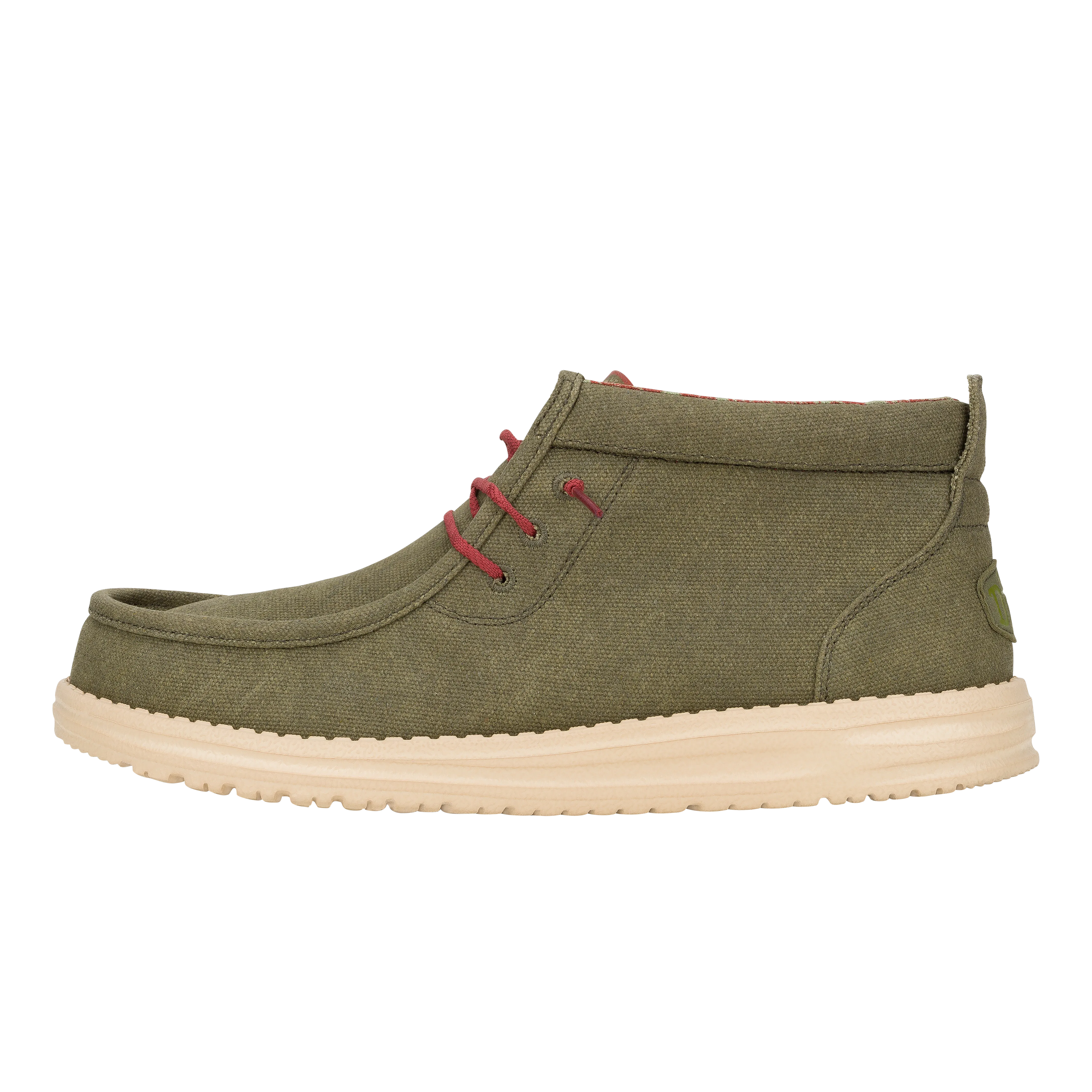 Wally Mid Waxed Canvas - Olive