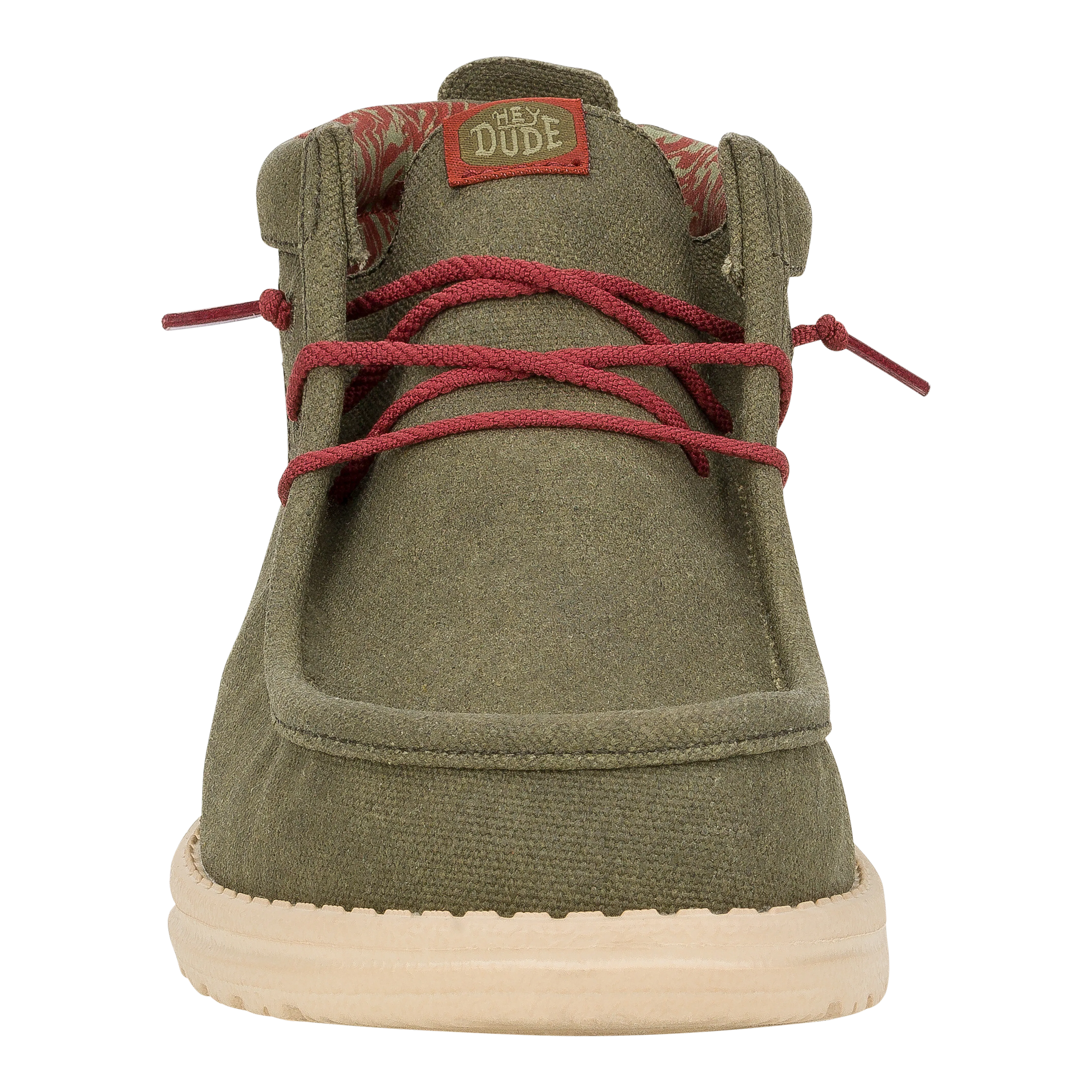 Wally Mid Waxed Canvas - Olive