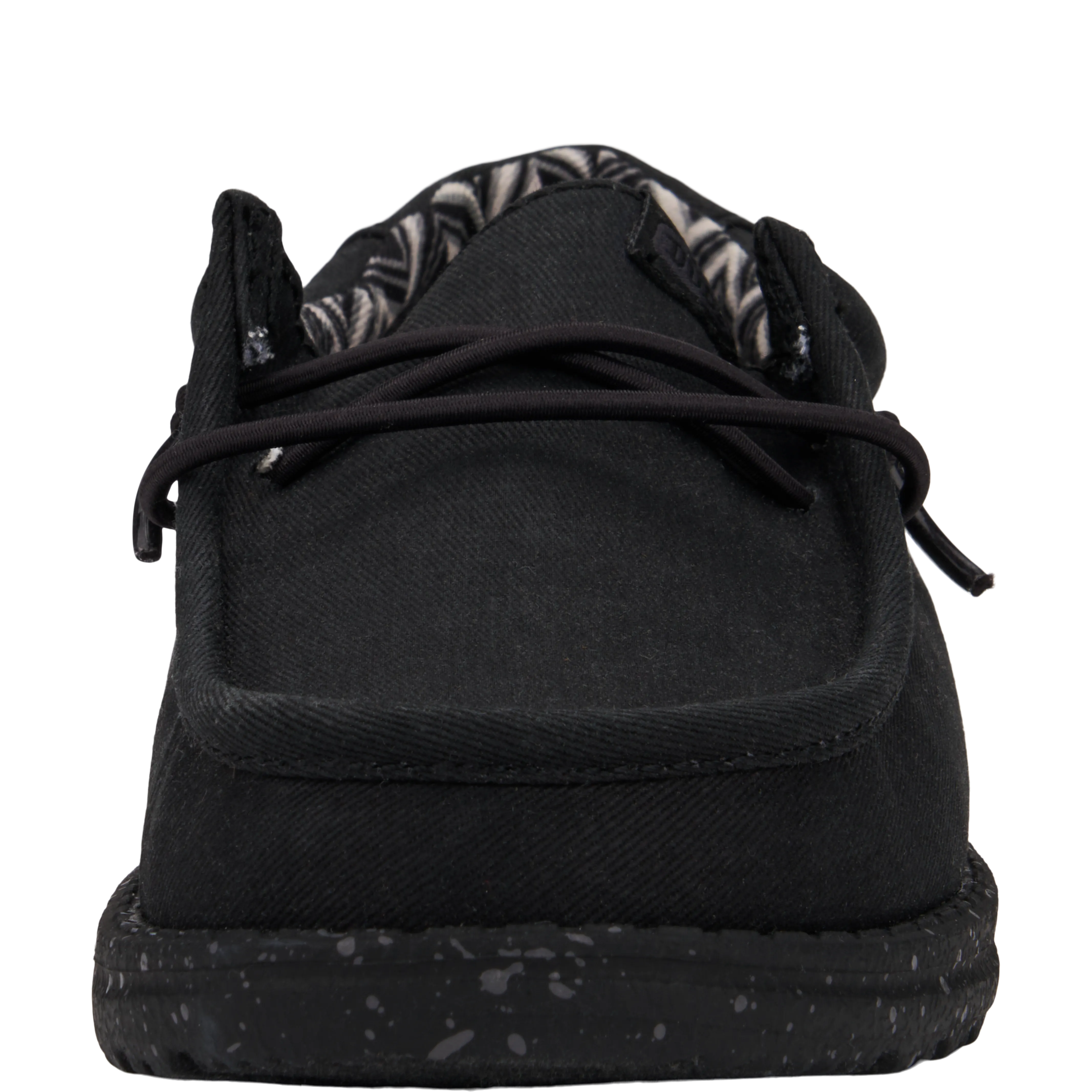 Wally Toddler Stretch Canvas - Black/Black