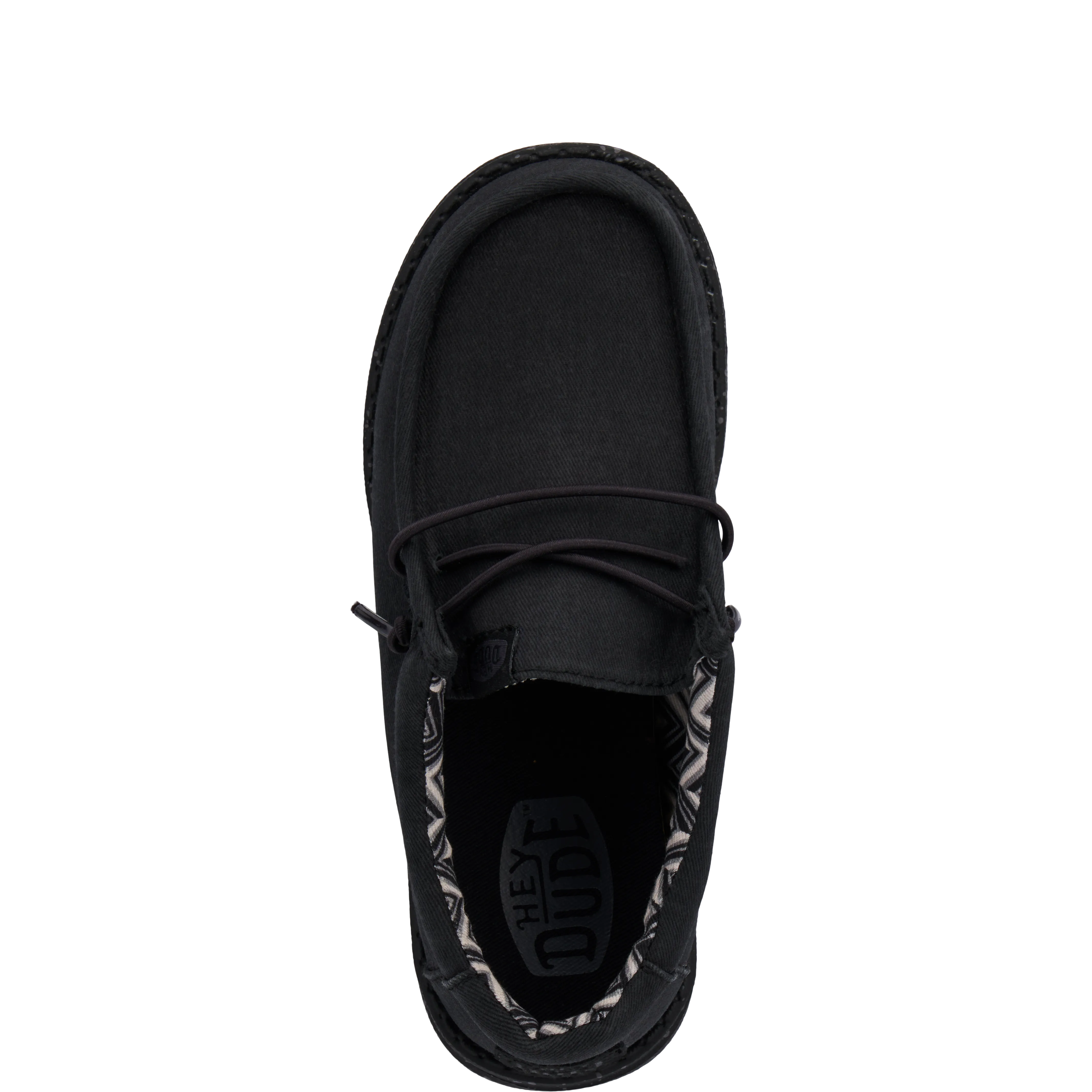 Wally Toddler Stretch Canvas - Black/Black