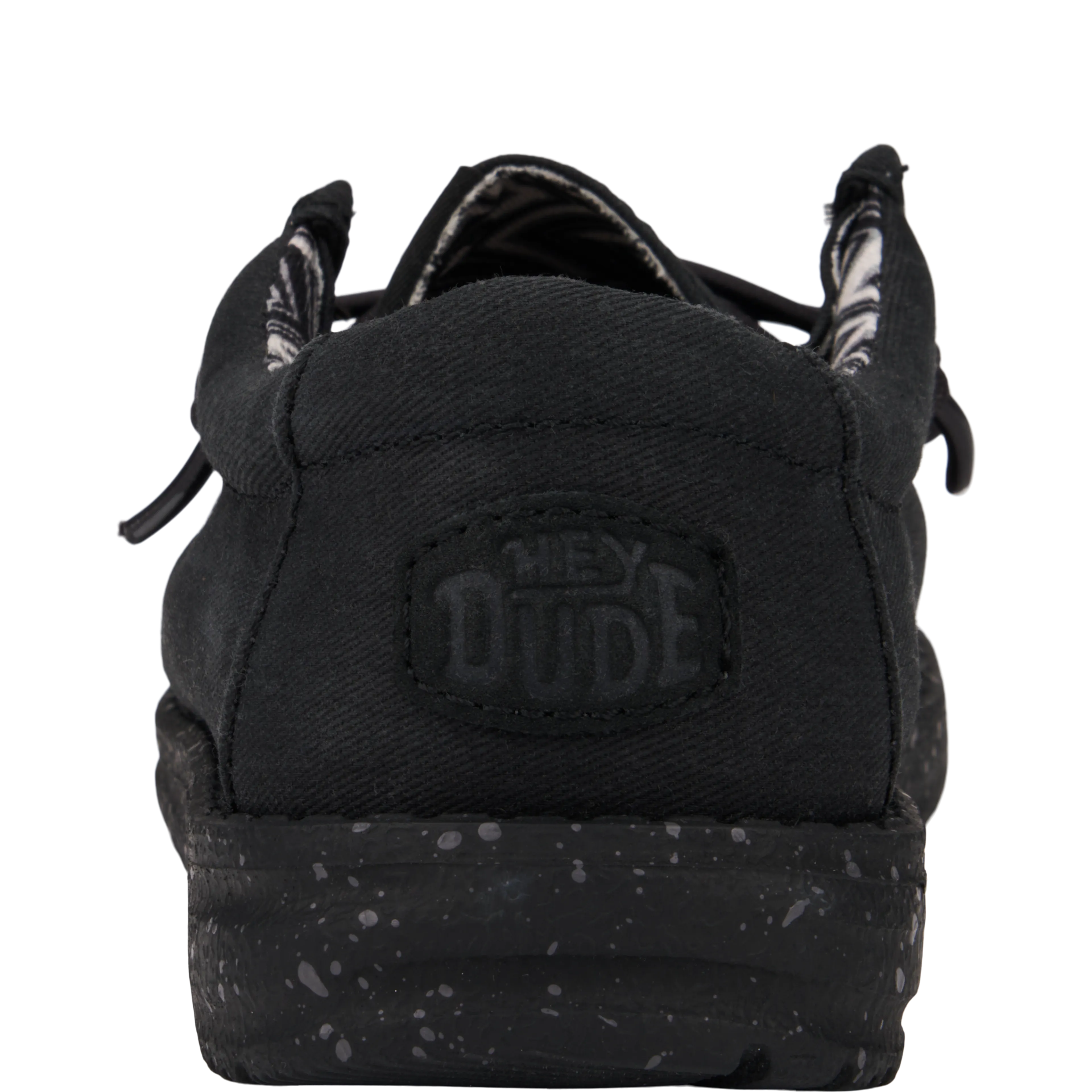 Wally Toddler Stretch Canvas - Black/Black