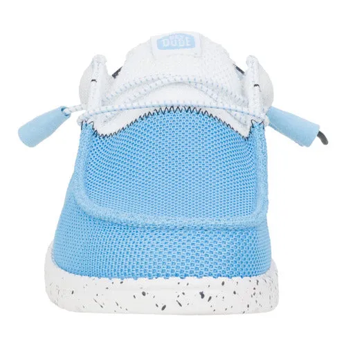 Wally Tri Varsity Mesh - Sky/White