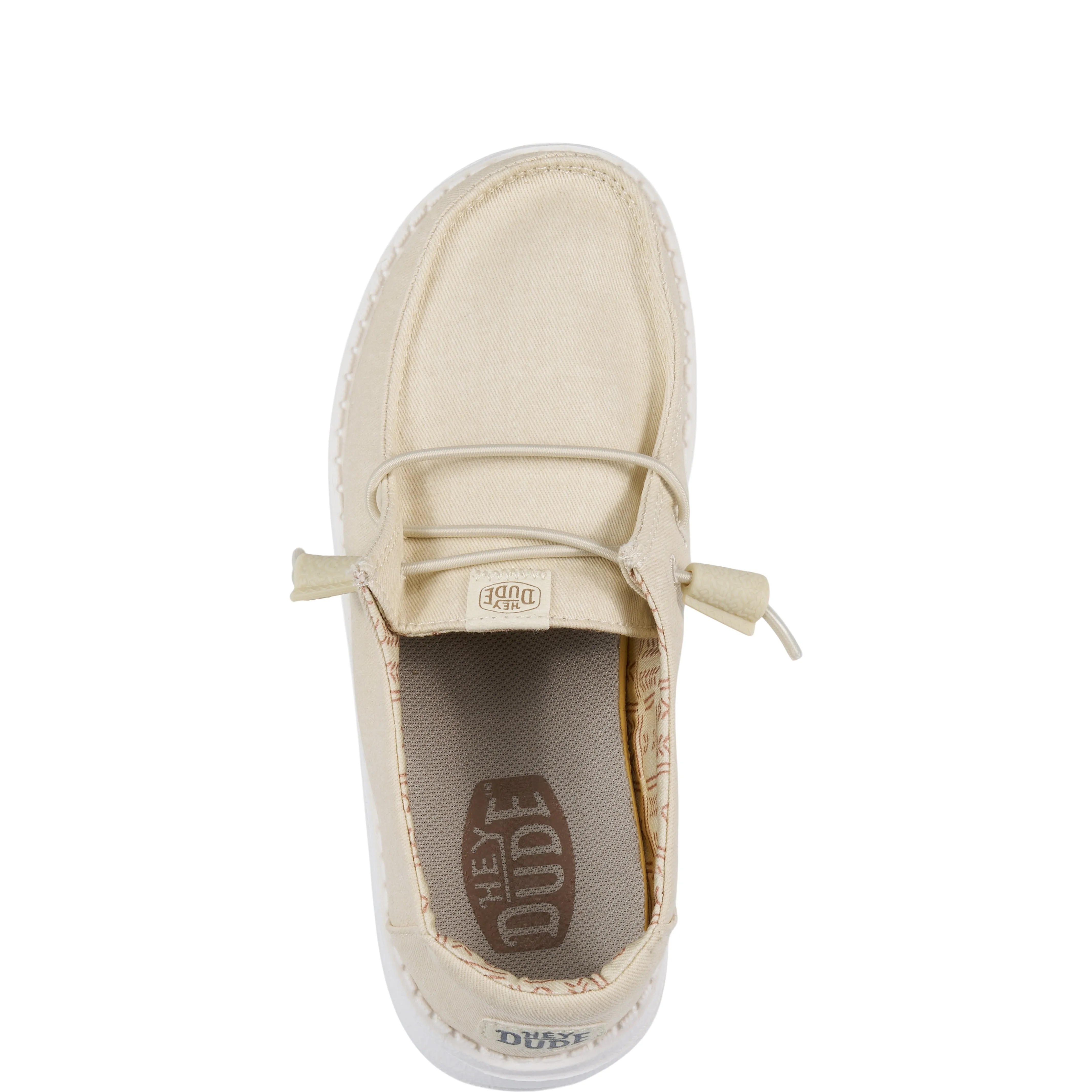 Wendy Toddler Stretch Canvas - Off White