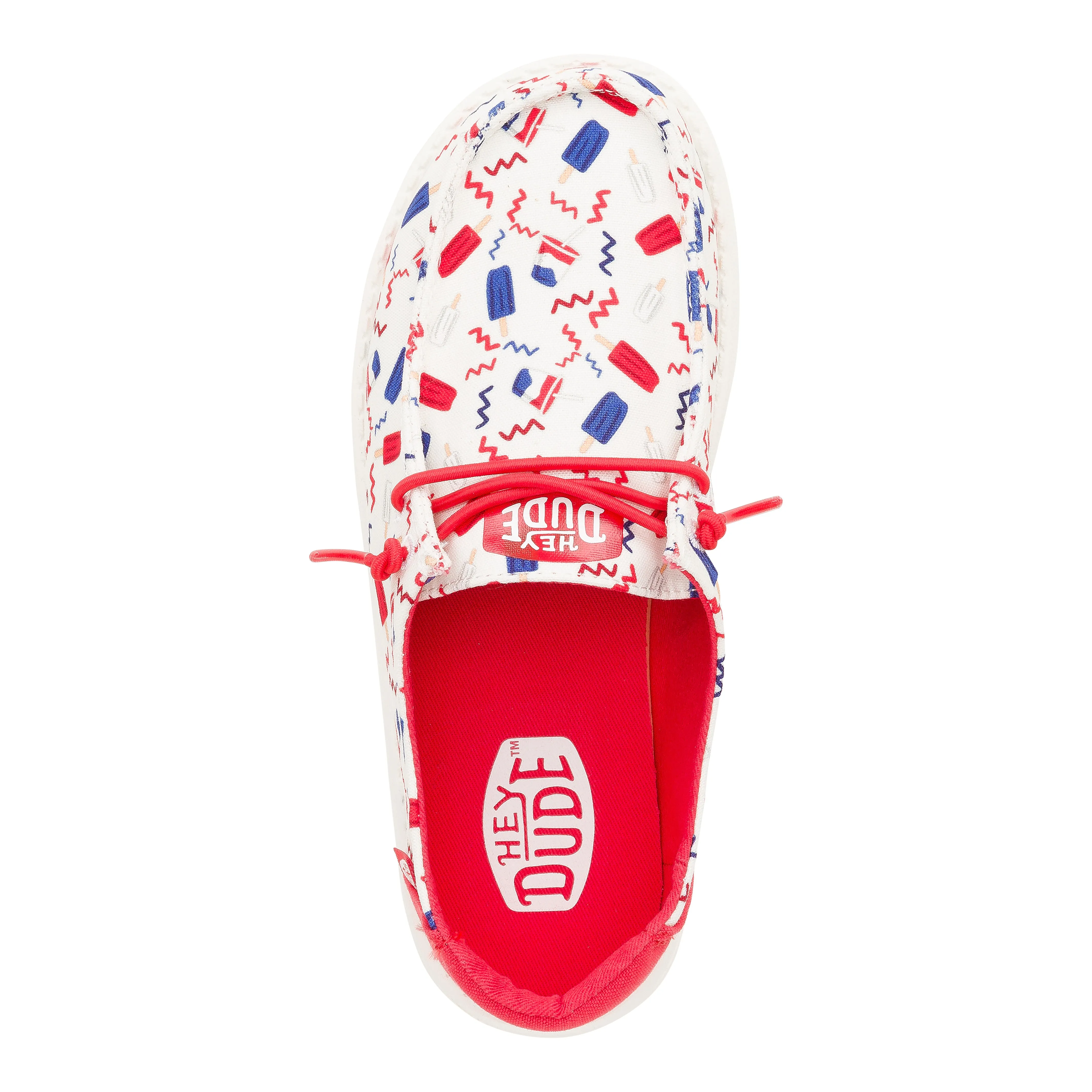 Wendy Youth Summer Americana - Multi/Varsity Red