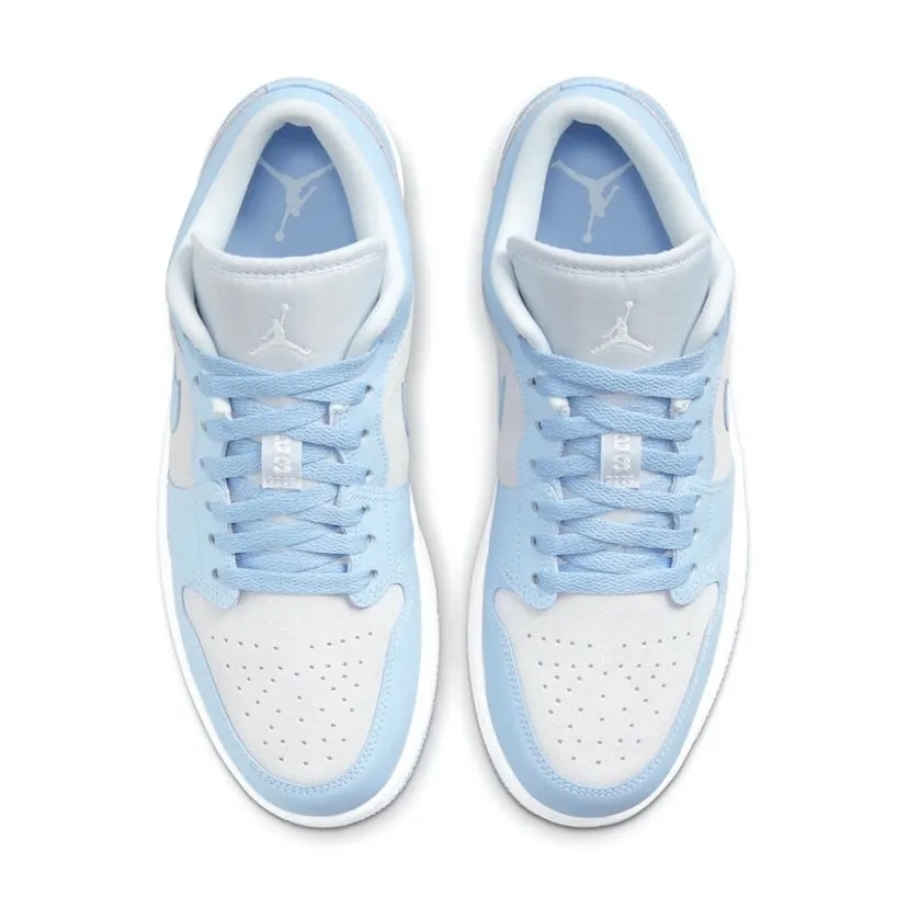 Women's Air Jordan 1 Low Football Grey Blue