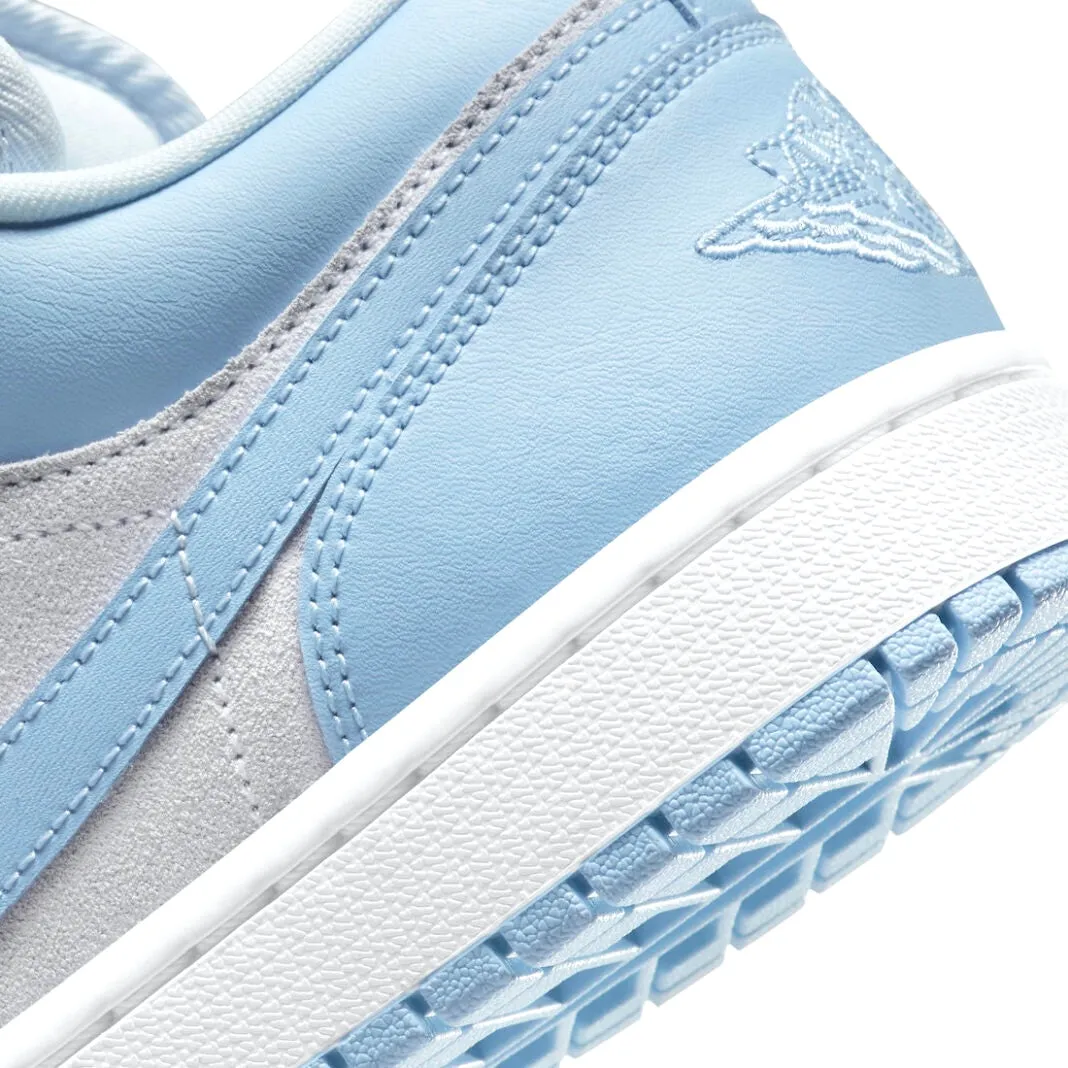 Women's Air Jordan 1 Low Football Grey Blue