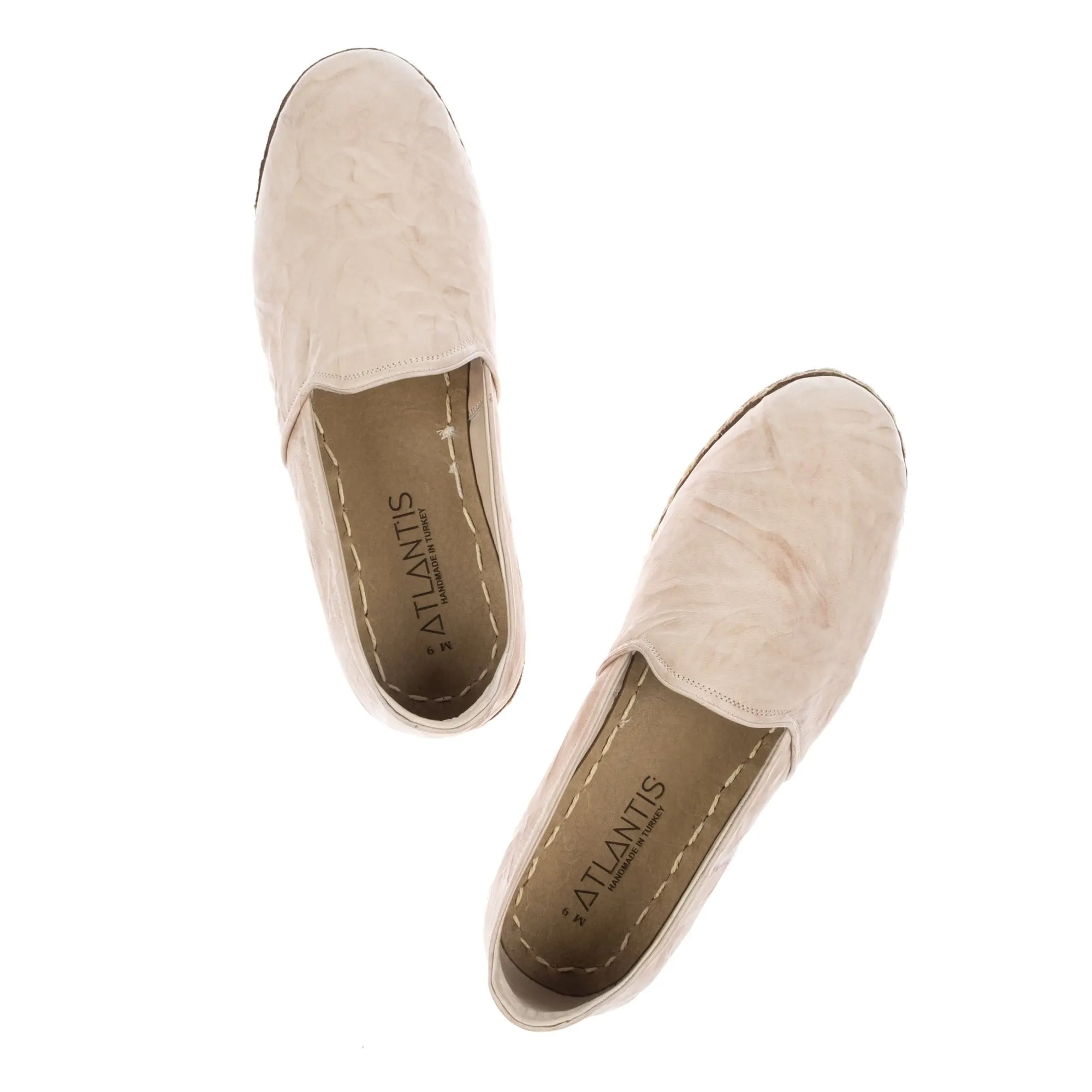 Women's Beige Slip On Shoes