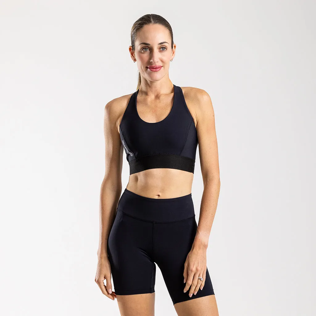 Women's Librio Adjustable Sports Bra (Black)