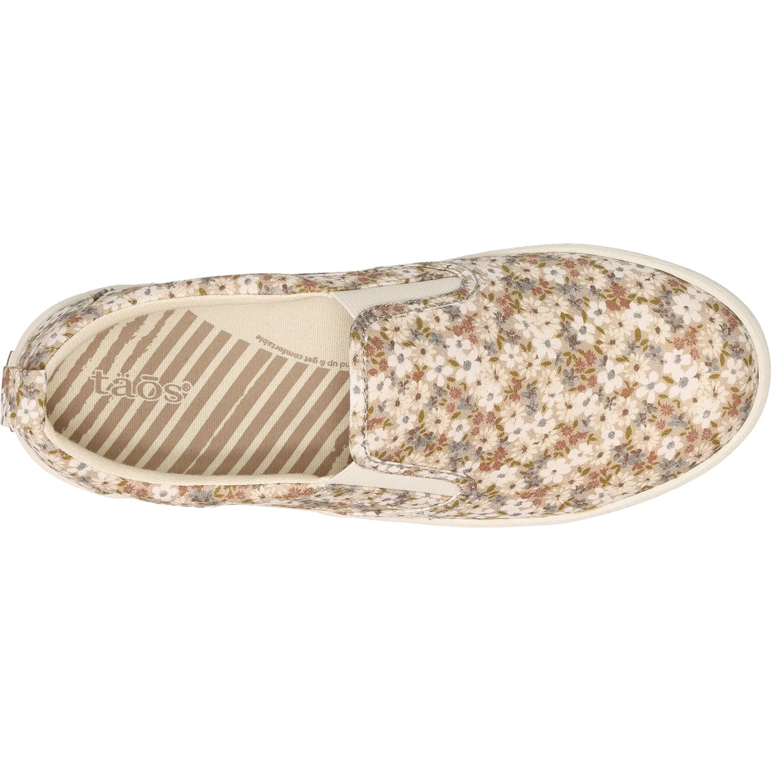 Women's Taos Dandy Natural Floral Multi Canvas