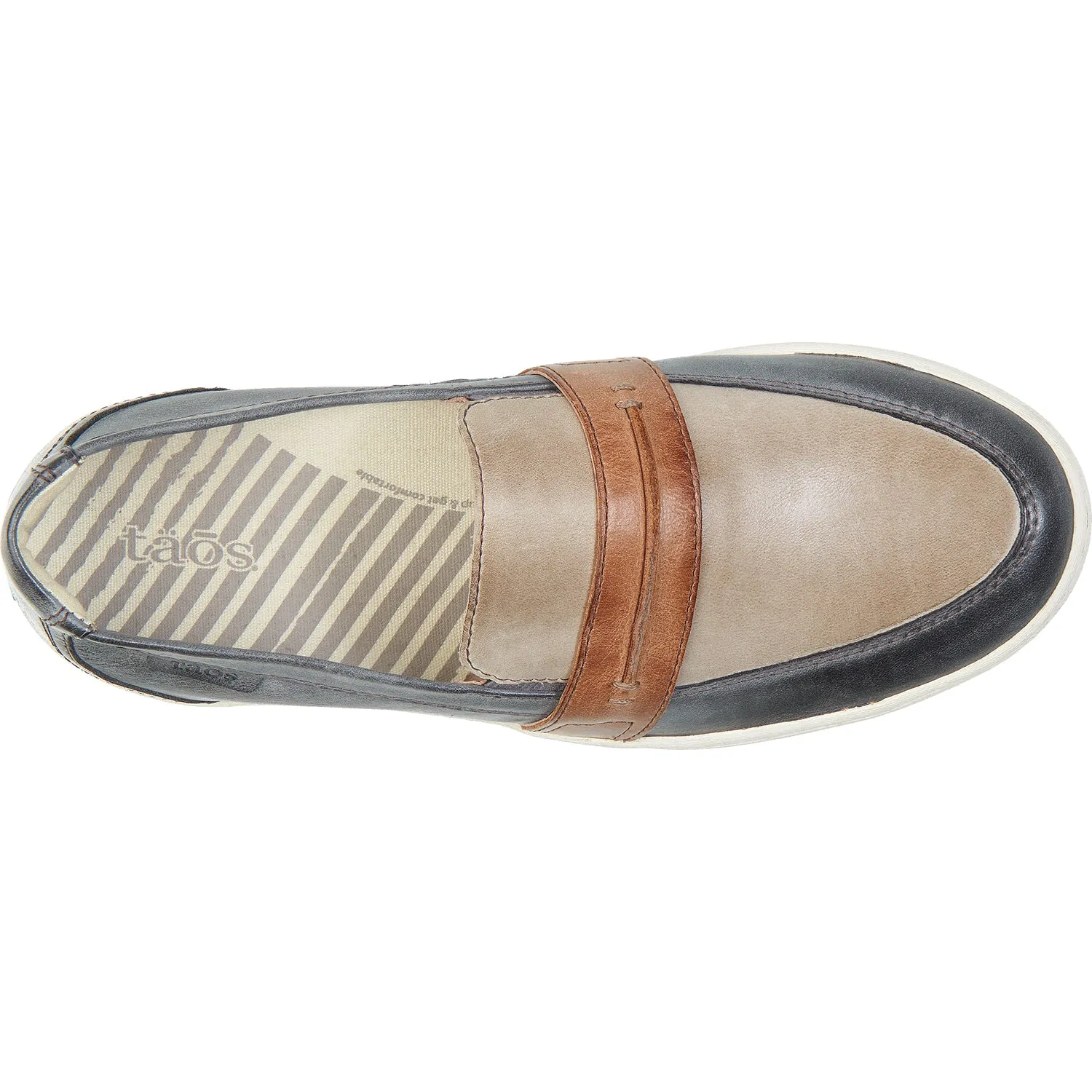 Women's Taos Upward Steel/Taupe Multi Leather