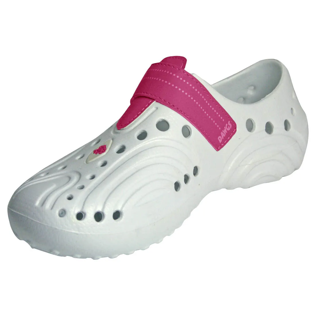 Women's Ultralite Spirit Shoes - White with Hot Pink